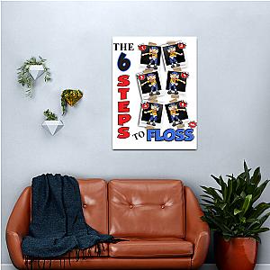 Jeffy 6 Steps To Floss Sml Canvas Print Premium Merch Store