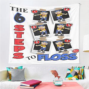 Jeffy 6 Steps To Floss Sml Tapestry Premium Merch Store