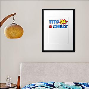 Sml Merch Tito And Chilly Framed print Premium Merch Store