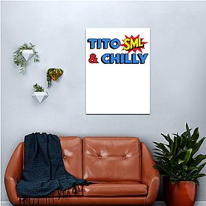 Sml Merch Tito And Chilly Canvas Print Premium Merch Store