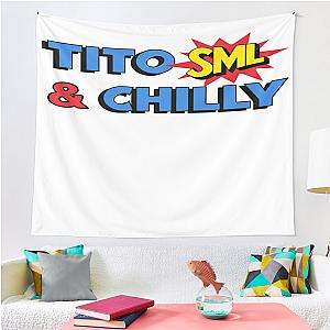 Sml Merch Tito And Chilly Tapestry Premium Merch Store