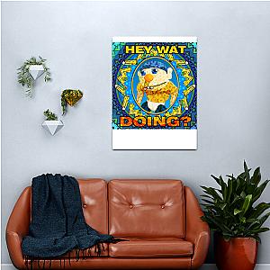 Hey Wat Doing Sml Canvas Print Premium Merch Store