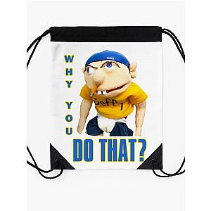 Why You Do That Sml Jeffy Mens  Drawstring Bag Premium Merch Store