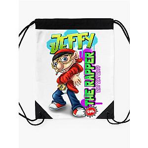 Jeffy The Rapper Funny Sml Character Drawstring Bag Premium Merch Store