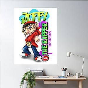 Jeffy The Rapper Funny Sml Character Poster Premium Merch Store