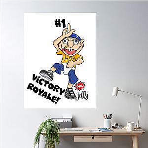 Jeffy Victory Royale Funny Dance Poster Premium Merch Store