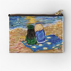 shayna and elise smosh coded liquid smooth cape trip Zipper Pouch