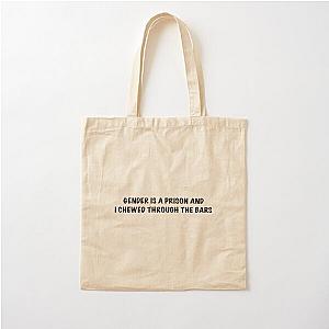 Gender Is A Prison And I Chewed Through The Bars Smosh  Cotton Tote Bag