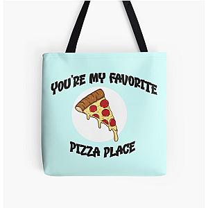 you're my favorite pizza place-Smosh TNTL Quote V3 All Over Print Tote Bag