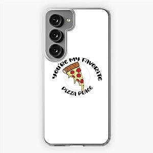 you're my favorite pizza place V2-Smosh TNTL Quote Samsung Galaxy Soft Case
