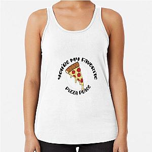 you're my favorite pizza place V2-Smosh TNTL Quote Racerback Tank Top