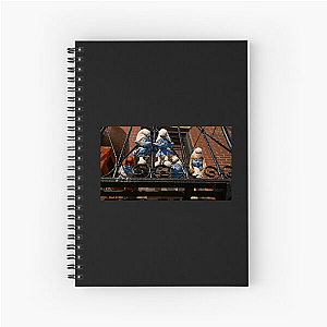 Smurfs Happily Smurfing Around Smurfs Notebook