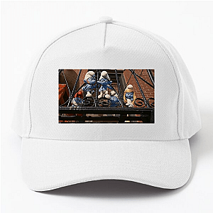 Smurfs Happily Smurfing Around Smurfs Hats & Caps
