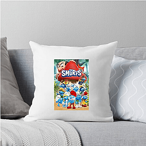 Smurfs Little Blue Big Adventure Smurfs Pillows Cover