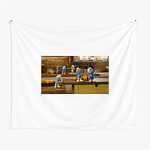 Smurfs We Are All Smurfs Smurfs Tapestries
