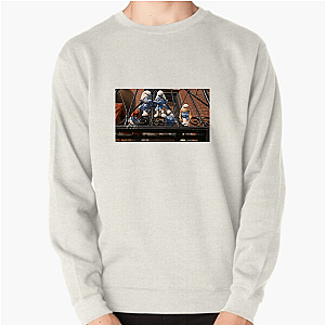 Smurfs Happily Smurfing Around Smurfs Sweatshirts