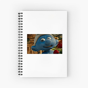 Smurfs Chasing Gargamel Away Smurfs Notebook