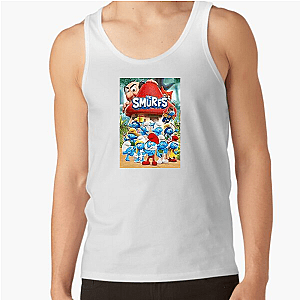 Smurfs Little Blue Big Adventure Smurfs Tank Tops