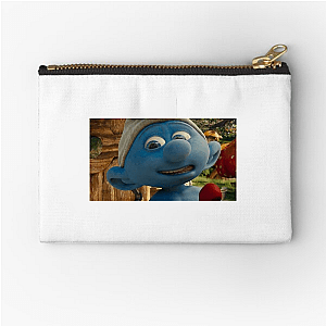 Smurfs Chasing Gargamel Away Smurfs Zipper Pouches