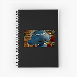 Smurfs Chasing Gargamel Away Smurfs Notebook