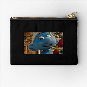 Smurfs Chasing Gargamel Away Smurfs Zipper Pouches