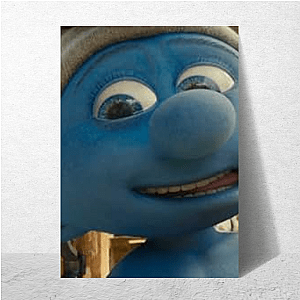 Smurfs Chasing Gargamel Away Smurfs Posters