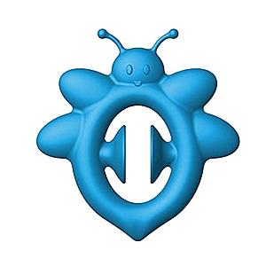 Blue Bee Shape Snapper Fidget Toy for Stress Relief