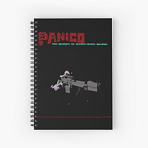 P.A.N.I.C.O. (Cyoven'Hant Chyrkyan with I.G.S. Sniper Rifle) Spiral Notebook