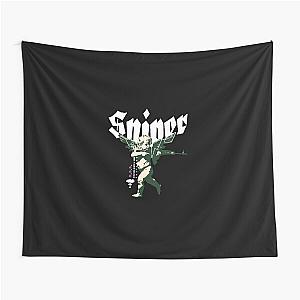 Gaming Sniper Design Tapestry