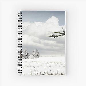 Spitfire Snow Patrol Spiral Notebook