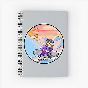 Dawn Snow Patrol!  Circle Spiral Notebook