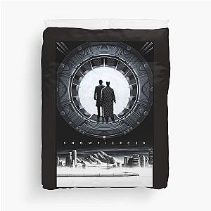 Snowpiercer Horror Movie Vintage 70s Duvet Cover