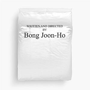 Written and Directed By Bong Joon-Ho - Parasite Movie - Snowpiercer - Okja - Memories of a Murder Duvet Cover