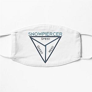 Snowpiercer - Balance of need, speed, and greed Flat Mask