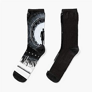 Snowpiercer Horror Movie Vintage 70s Socks