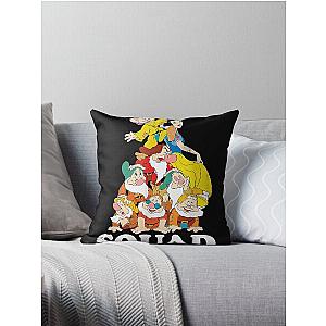 Snow White and the Seven Dwarves Throw Pillow