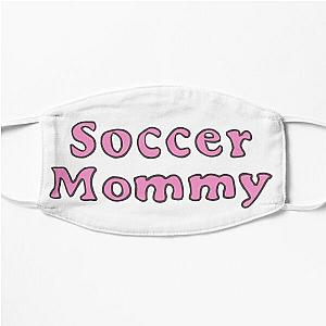 Soccer Mommy Clean Pink Text Flat Mask