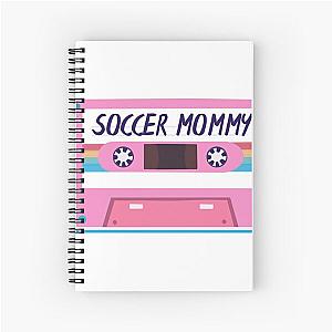 Soccer Mommy Rainbow Cassette Tape Music Design Spiral Notebook