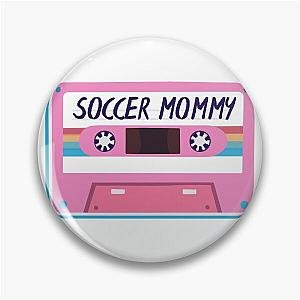 Soccer Mommy Rainbow Cassette Tape Music Design Pin