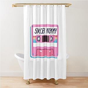 Soccer Mommy Rainbow Cassette Tape Music Design Shower Curtain