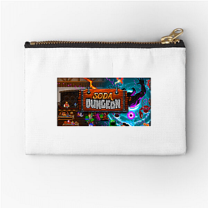 Sleep, Grind, Soda Dungeon 2 Soda Dungeon 2 Zipper Pouches
