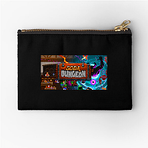 Sleep, Grind, Soda Dungeon 2 Soda Dungeon 2 Zipper Pouches