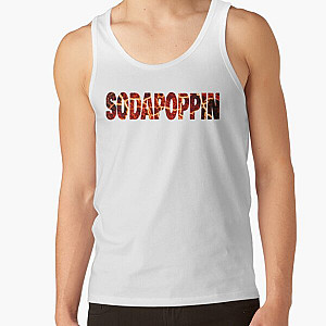 Sodapoppin Tank Tops - Sodapoppin Cracked Lava Tank Top RB1706