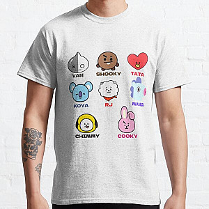 BT21 Merch – All BT21 Characters Unisex Style T-Shirt