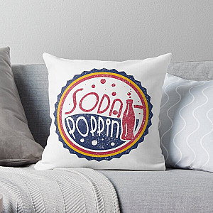 Sodapoppin Pillows - Sodapoppin Retro Soda Pop Bottle Cap Throw Pillow RB1706