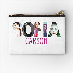 sofia carson t shirt - sticker Zipper Pouch