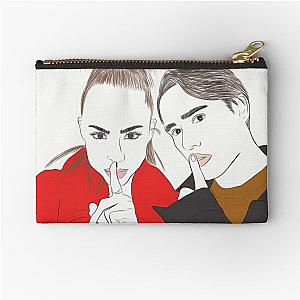 Sofia Carson & Evan Bittencourt Zipper Pouch