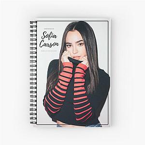 Sofia Carson Spiral Notebook