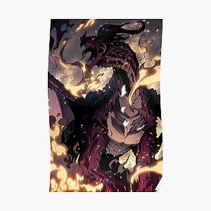 Solo Leveling Posters - Solo Leveling Dragon Kamish (Art Design) Poster RB0310 [ID862]