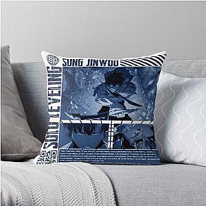 Solo Leveling Pillows - sung jin wo solo leveling Throw Pillow RB0310 [ID1290]